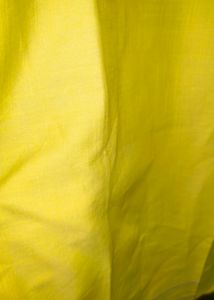 Yellow Kurti with Chikankari neck detailing