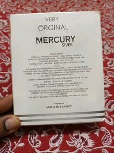 Mercury Silver Pour Homme Paris