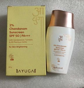 Ayuga 2% Chandanam Sunscreen SPF 50