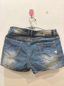 Denim Blue Shorts
