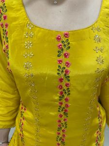 Single Long Kurta+ Jeans+ Trousers