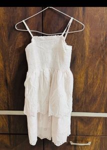 White Eyelet Sundress ZUDIO