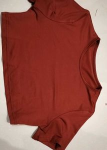 Rust Crop Top