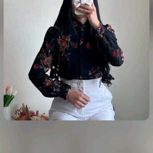 Floral Print Top