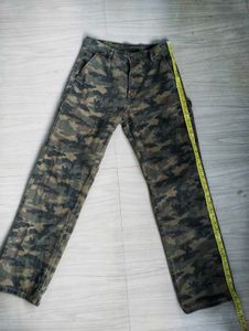 Camo Print Pants(Military Denim)