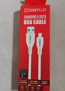 One Plus Data Cable Original Type C Usb Cabl