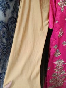 Pink Embroidered Kurta Set