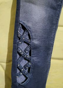 Stylish Girls&#39; Denim Jeans