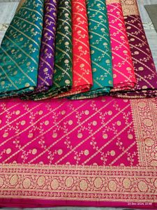 Banarasi Katan Woven Saree Light Weight