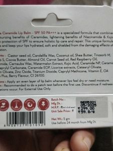 WishCare Ceramide Lip Balm