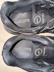 Campus Black Casual Shoes