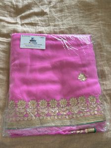 Pink Saree
