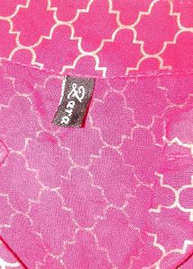 Pink Patterned Dress