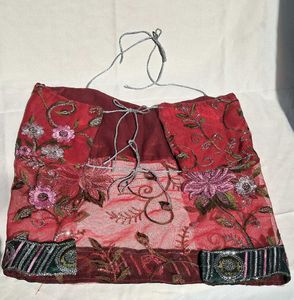 Y2k Style Customized Embroidered Backless Tube Top