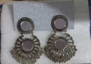 Mirror Dangle Earrings For Girls Trending Earring