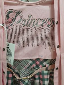 Three Piece Dress For Girls