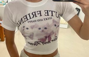 Cute Kitten Friends Crop Top