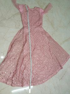 Pink Embellished Dress