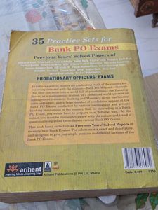 Bank PO Exam Prep Book