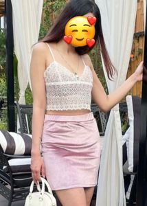 See Through Mesh Crop Top