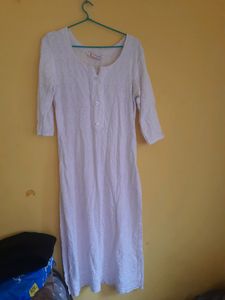 Pure White Chikankari Kurta