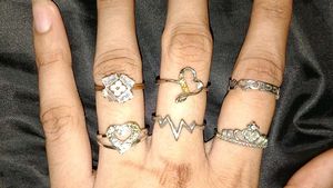 Assorted Ring Set - 6 Pieces