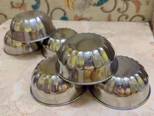 Steel Bowl 🥣 Set (6)