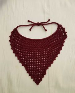 Handmade Crocheted Bandana Pack Of 2