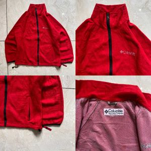 Columbia Titanium Red/Gray Hardshell Ski Jacket