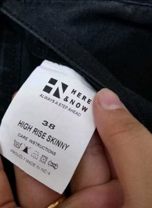 Black Straight Leg Jeans