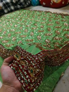 Full Work Saree With Blouse No Any Flaw 🔥