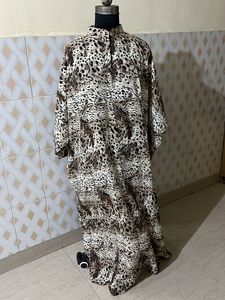 Printed Abaya