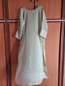 XL Size Pista Green Kurti