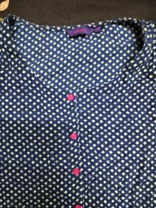 Branded ALINE Navy Blue kurti Women