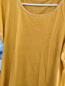 Women Mustard Top
