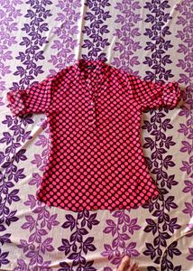 Light Pink Tunic Top Very Stylish With Comfortable