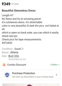 Beautiful Sleeveless Dress