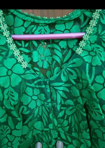 Green Designer Blouse