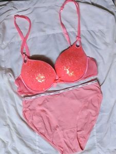 Victorias Secret Bra Panty Calvin
