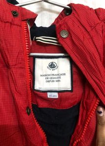 Petit Bateau Red Jacket