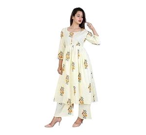 Floral Print Kurta