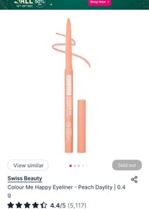 Swiss Beauty Peach Eyeliner