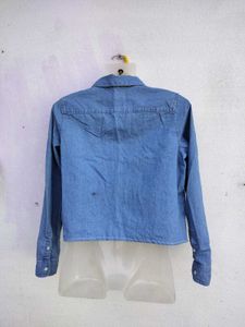 Denim Shirt - Women&#39;s Top