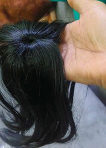 Black Wig Piece