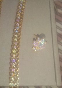 New Lotus Dollar Chain With Earing