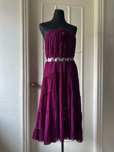 Purple Tiered Dress/Skirt