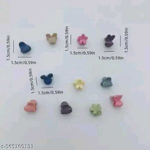 Pack of 30 Mini Cute Hair Claw Clips for Girls &amp; W