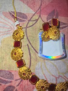 GOLD PLATED CHOKER SET ❤️❤️❤️