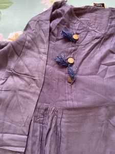 Elegant Purple Kurta