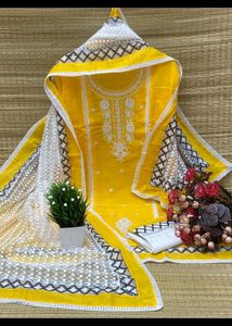 Elegant dress material Set💗💗